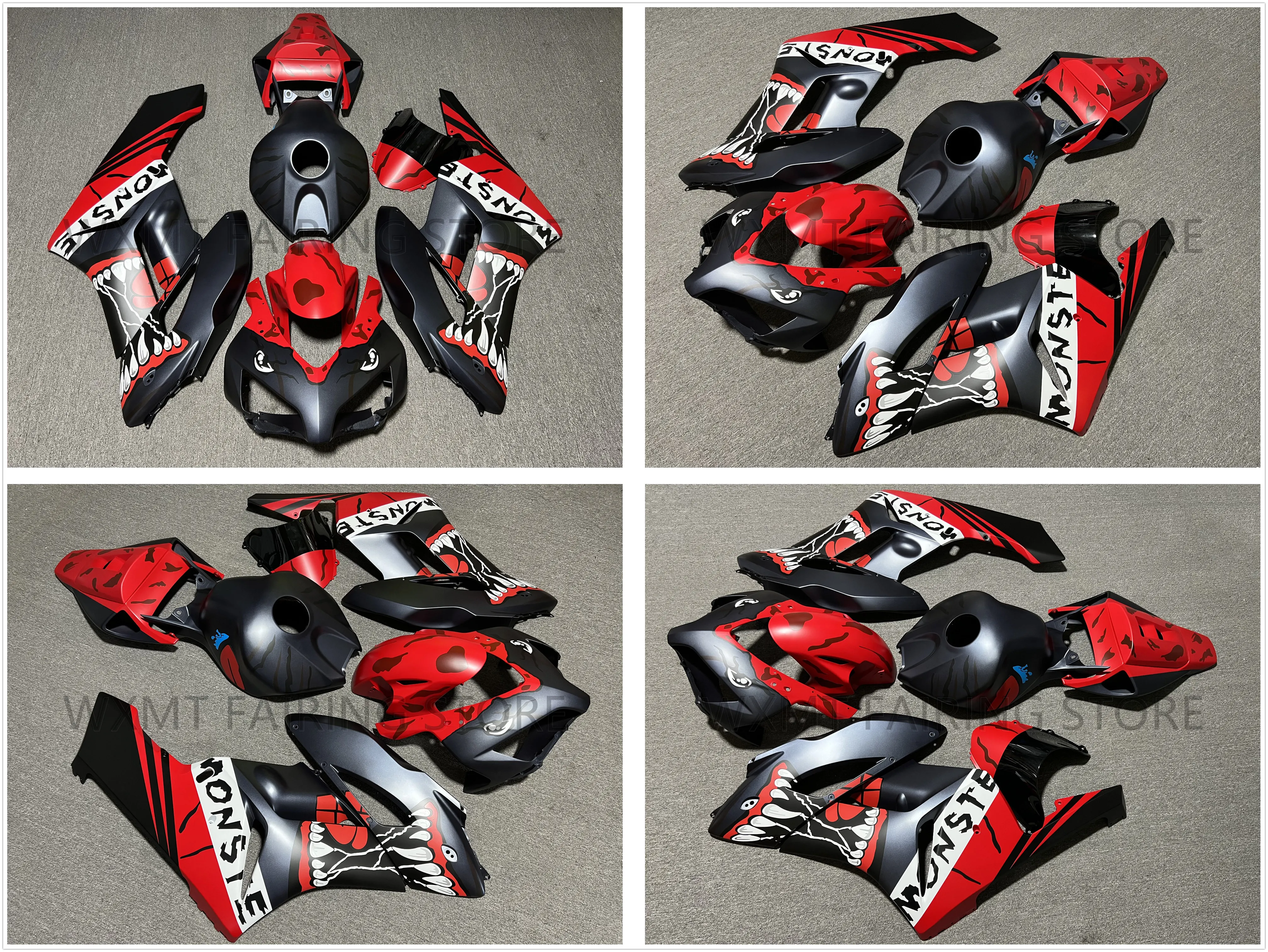 NEW Abs Motorcycle Whole Fairings kit fit for CBR1000RR CBR1000 04 05 CBR 1000RR 2004 2005 Bodywork full Fairing kits