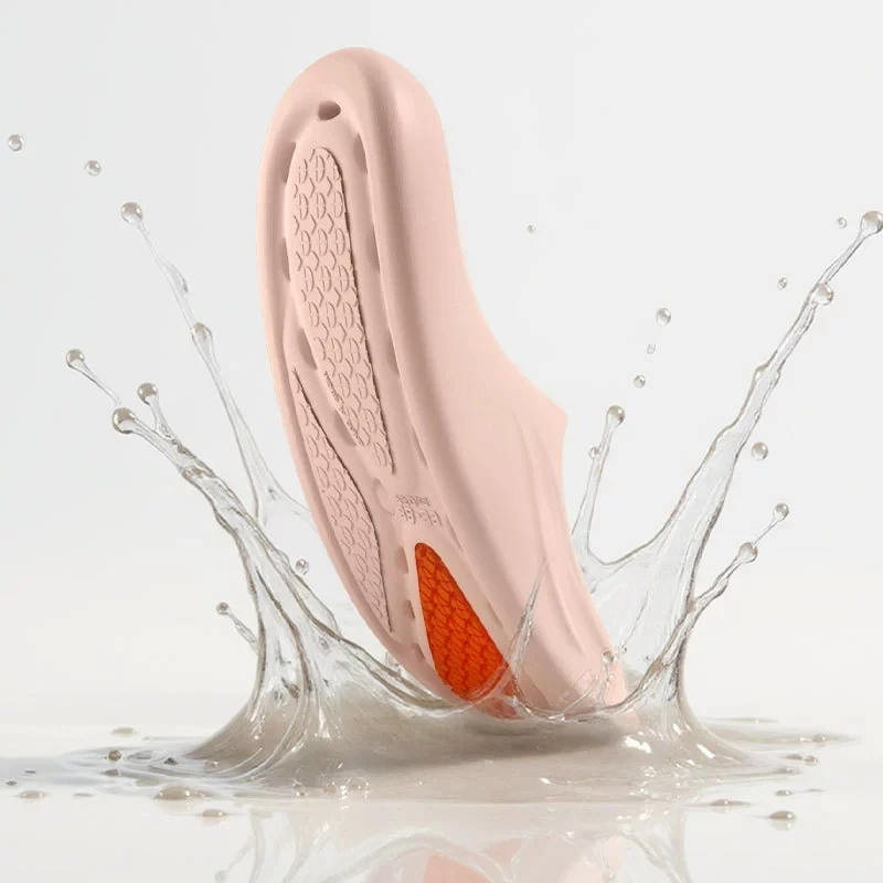 Hollow Out EVA Slippers Women Non Slip Bathroom Quick Drying Slippers Woman Water Leakage Soft Sole Shower Shoes for Couple 45 image 3