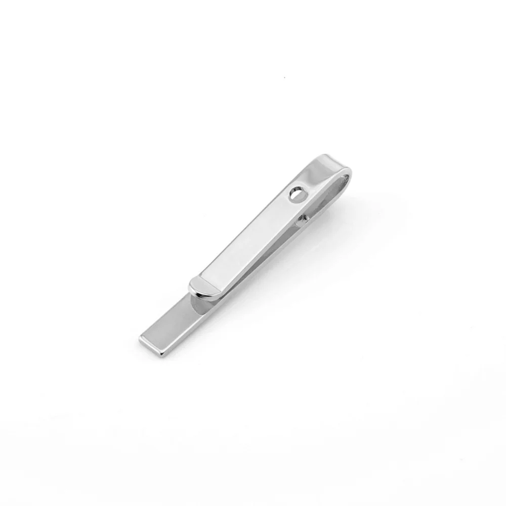 Simple Tie Clip Exquisite Metal Accessories Men's Wear The Perfect Choice for A Business Wedding in The Workplace As A Gift