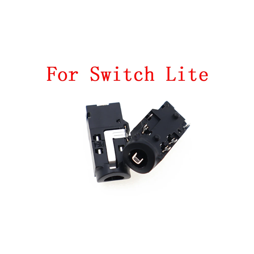 2pcs Earphone Adapter Port Socket For Switch Lite Oled Controller Jack Plug Port For Repair Part