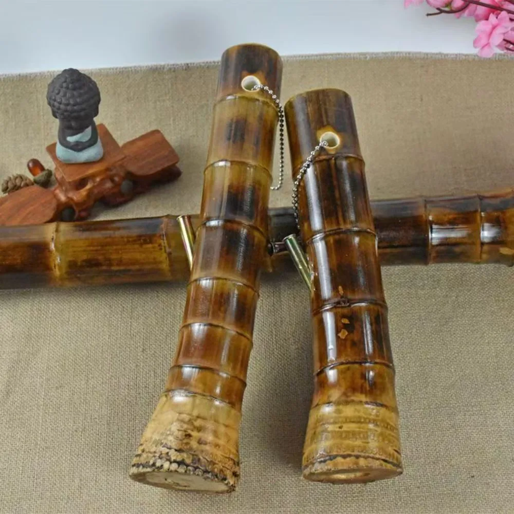 Advanced water pipe, water bamboo pipe, chimney bucket, old-fashioned large bamboo pipe, black water pipe, long and short styles