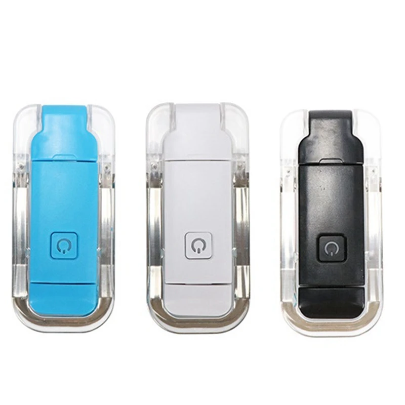 LED Card Book Light USB Rechargeable Reading Light Bedside Clip-On Adjustable Portable Bookmark Light