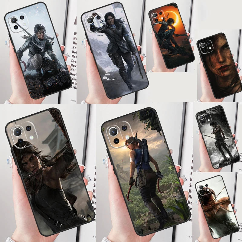 Tomb Raider Case For POCO F3 F5 M5 M5s X5 X3 Pro F4 X4 GT Xiaomi 13 Ultra 13T 12T 11T Pro 12 Lite Cover