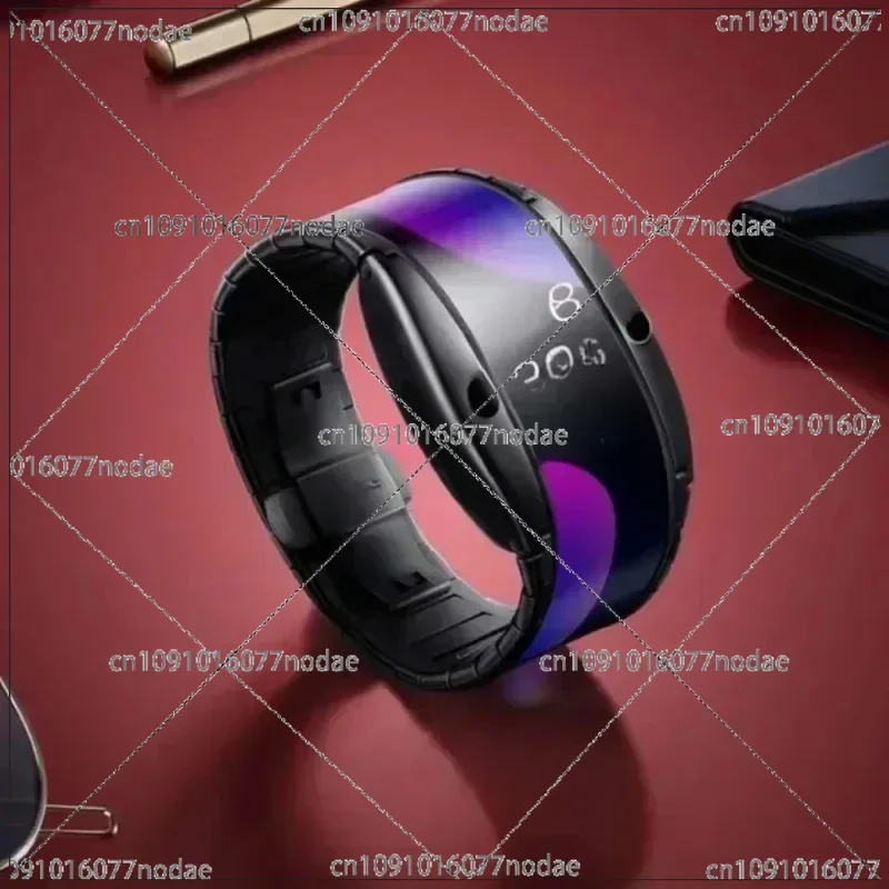 Men's Women Watch Nubia SmartWatch Flexible Display 4G Internet Phone Heart Rate Detection