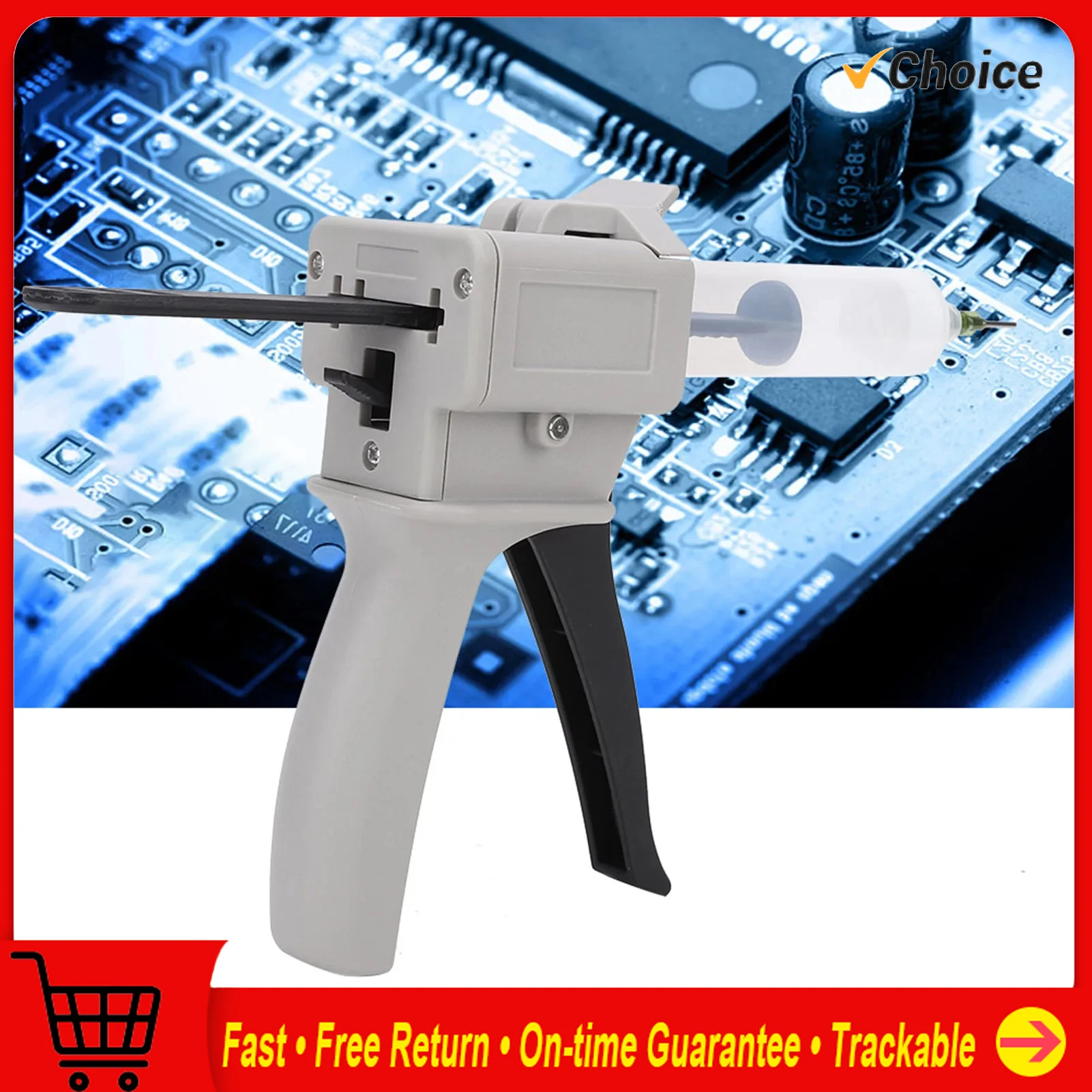

30ml Dispenser Glue Plastic Manual Single Tube Handle Tool for Pressing Squeezing Glue Single Liquid Handle Tool