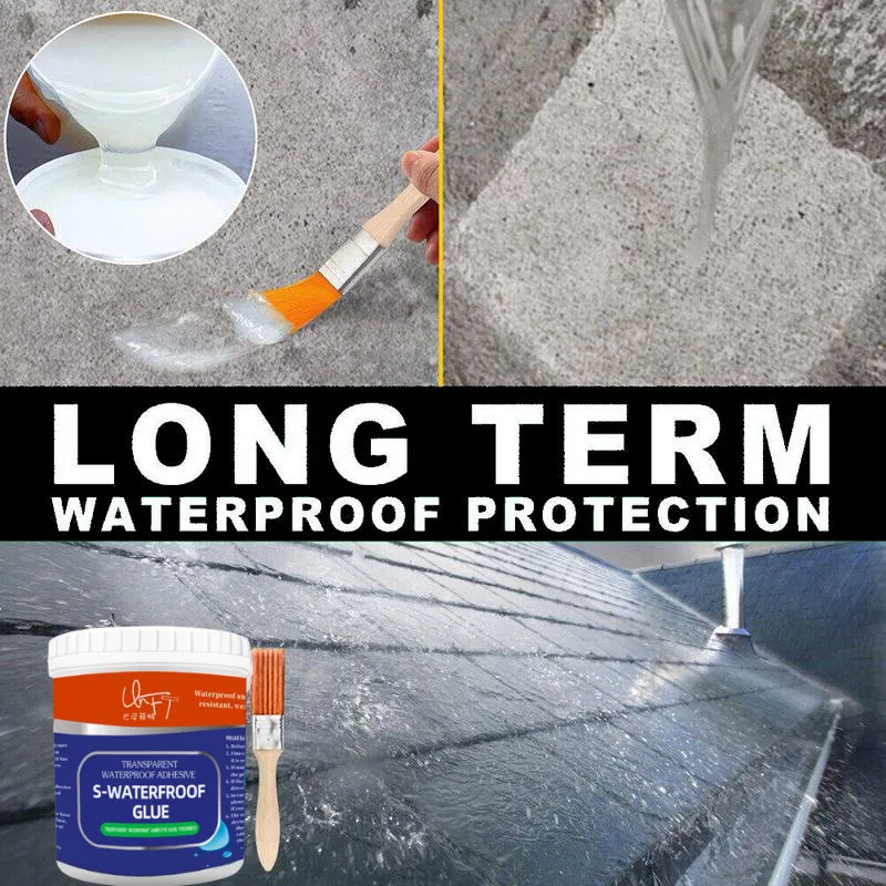 Invisible Waterproof Agent Kitchen exterior transparent wearresistant roof waterproofing adhesive Bathroom Repair Tools