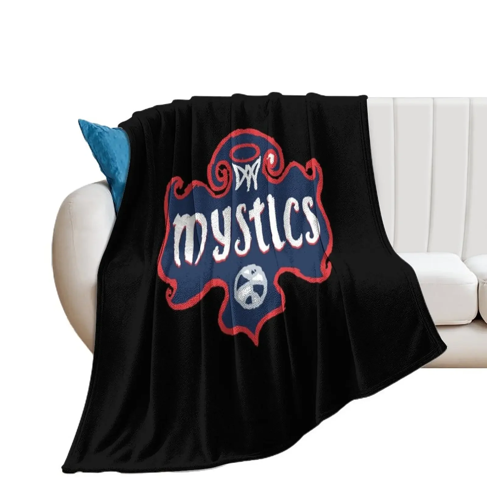 Washington Mystics Throw Blanket For Decorative Sofa For Baby Blankets