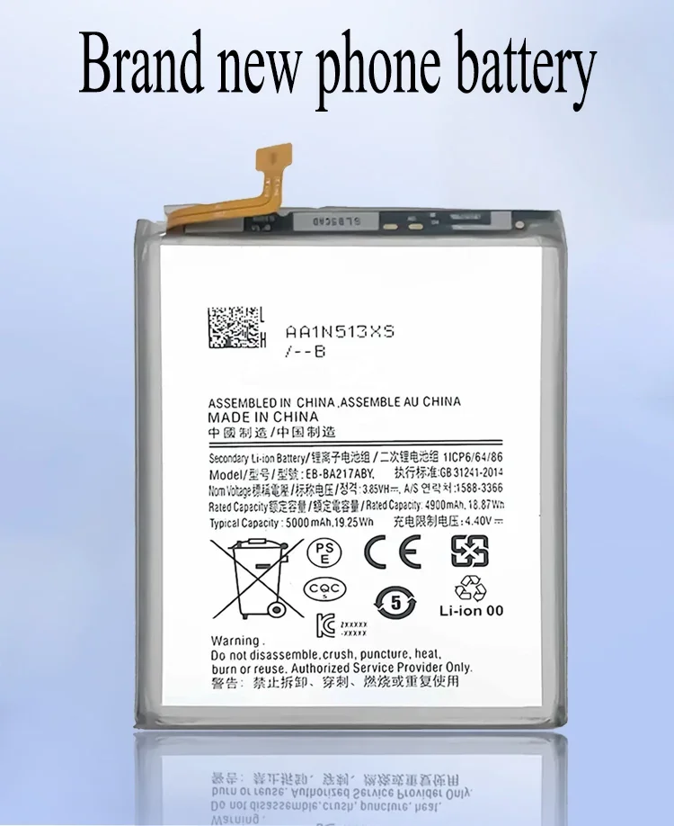 100% EB-BA217ABY Battery For Samsung A127/A022F/M02/A02/M12 Phone Bateria