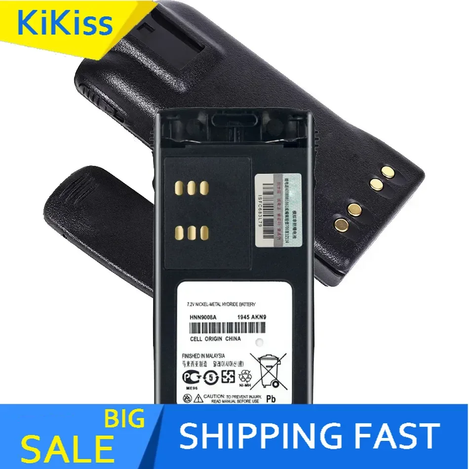 Reliable 1800mAh Battery for Motorola GP338 GP328 PTX760 Walkie-Talkie