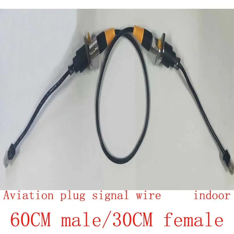 

Aviation Plug Signal Wire 60CM 30CM Indoor P2 P2.5 P3 P3.91 P4 P4.81 Full Color Outdoor Indoor Rental LED Display