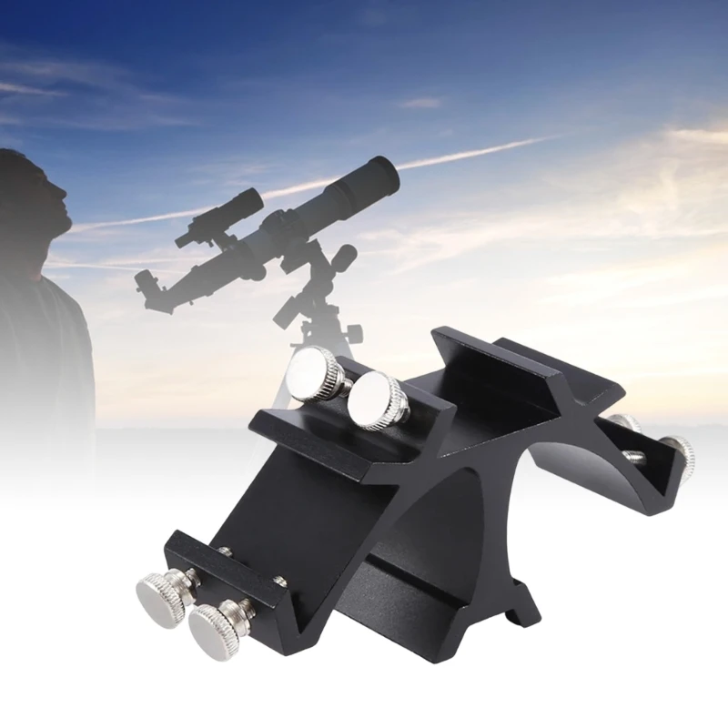 Q39E Quick Setups Finders Mounting Brackets with Secure Locking Mechanism Finderscopes Stand for Stable Performances