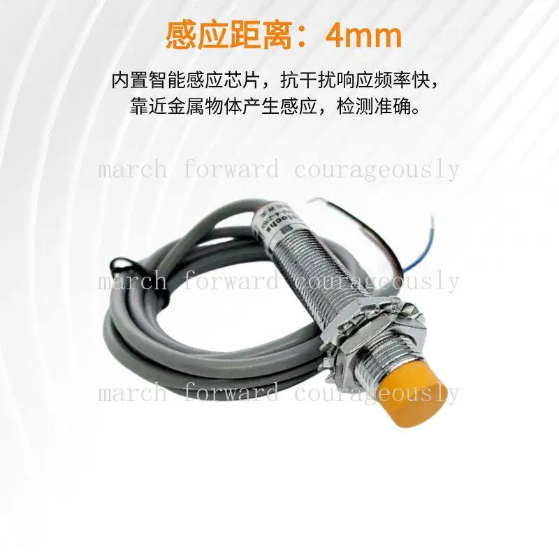 for Omron LJ12A3-4-Z/BX proximity switch, 24V DC, three-wire, NPN, normally open, inductive sensor