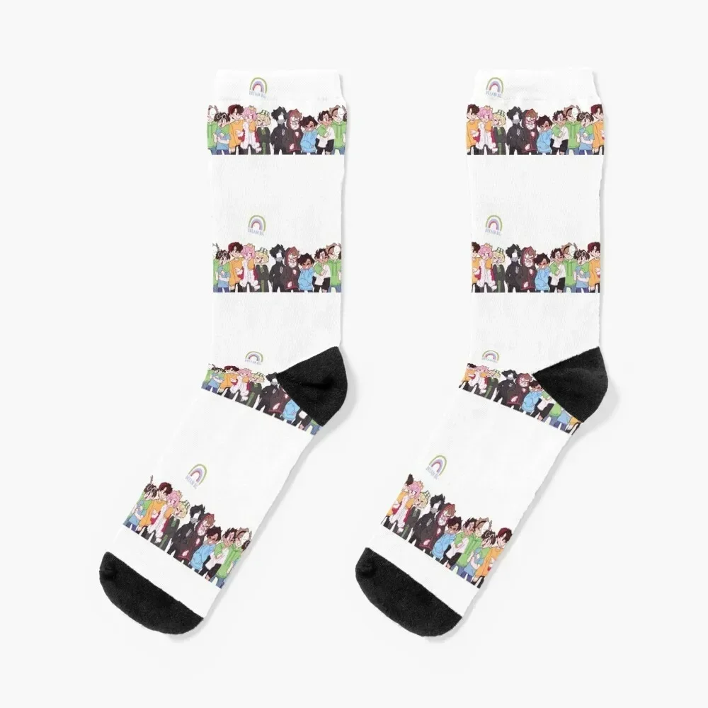 

Dream SMP Team Socks Climbing Sports anime christmas gifts Socks For Man Women's