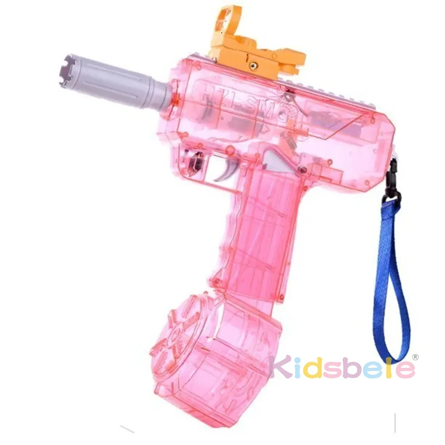 Electric Water Gun for Adults, Teens and Children Gun Shape Boy Equipment Uzi Electric Burst Water Gun