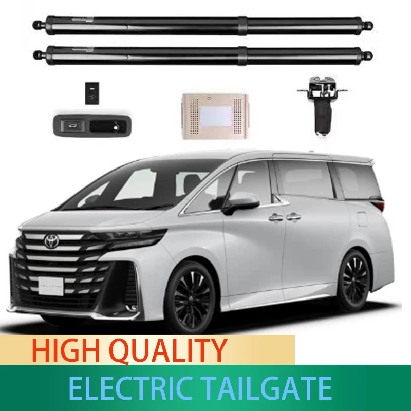 

Electric tailgate modification kit for Toyota Vellfire 2009+, featuring automatic lift and drive for the trunk