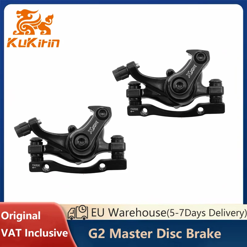 Image of EU-Lagerbestand: Original Scheibenbremse für Kukirin G2 Master Smart E-Scooter – Vorder- und Hinterradbremse, Bremszange, Kickscooter-Zubehör