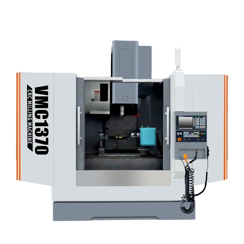 Heavy Duty Machining Center VMC1370 4-Axis Cnc Milling Machine Cnc Milling Centers  Control System