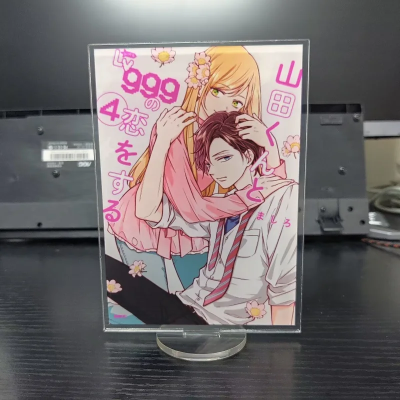 My Love Story With Yamada-Kun At Lv999 Anime Figures Acrylic Stands Model Lovers Plate Desk Decoration Fans Christmas Gift