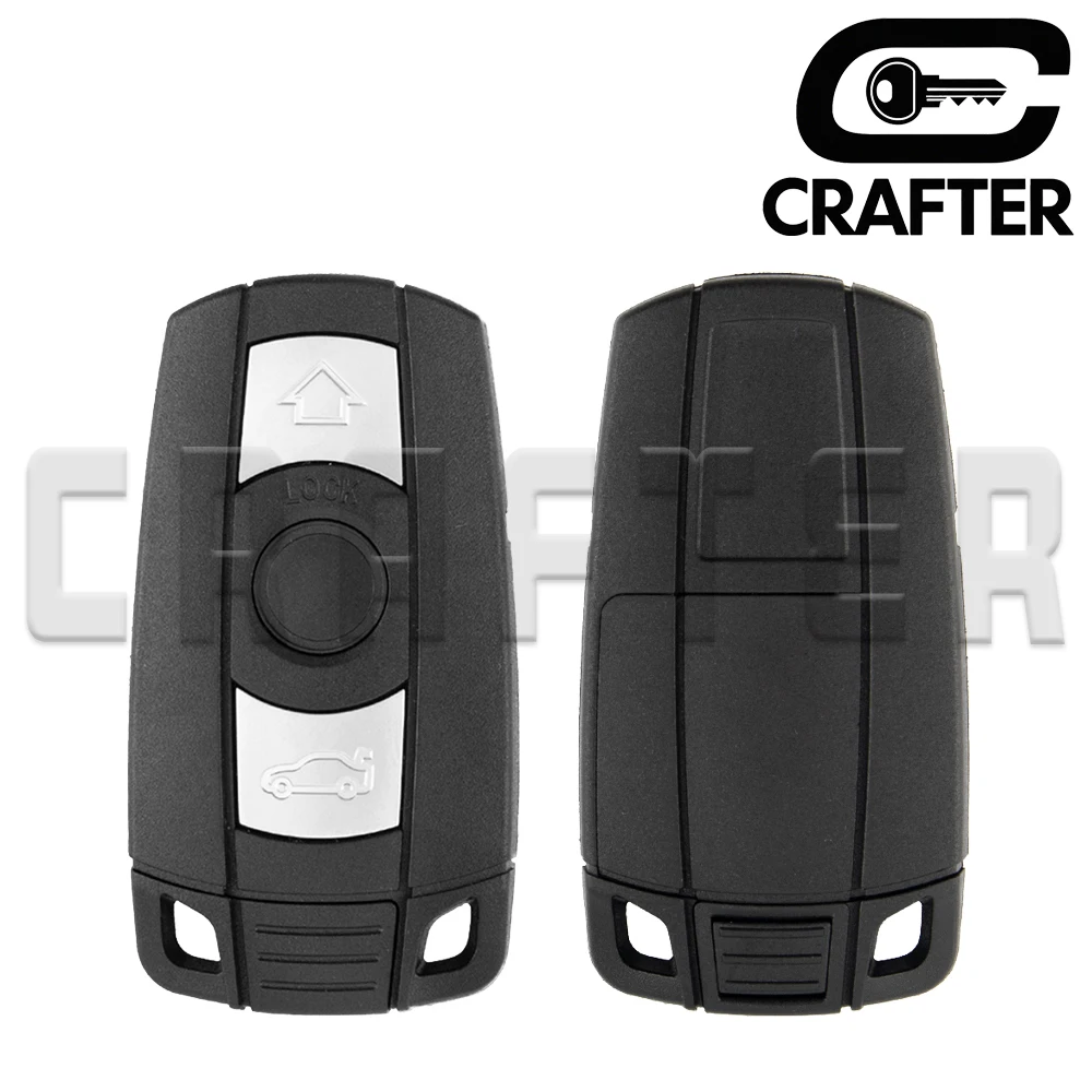 Llave Crafters BMW CAS3 ID 46 CHIP 315/315LP/433/868MHz KR55WK49127 llave remota de coche para 1/3/5/X5/X6/Z4 E Series CAS3 con corte de llave