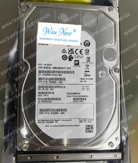 Para HP HPE G10 plus ML30 DL20 ST8000NM023B 834028-B21 834131-001 3,5 8T SATA LFF LP disco duro 8TB