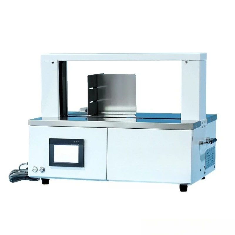 Desktop automatic paper belt belt machine, mask binding machine, bath towel waist sealing machine