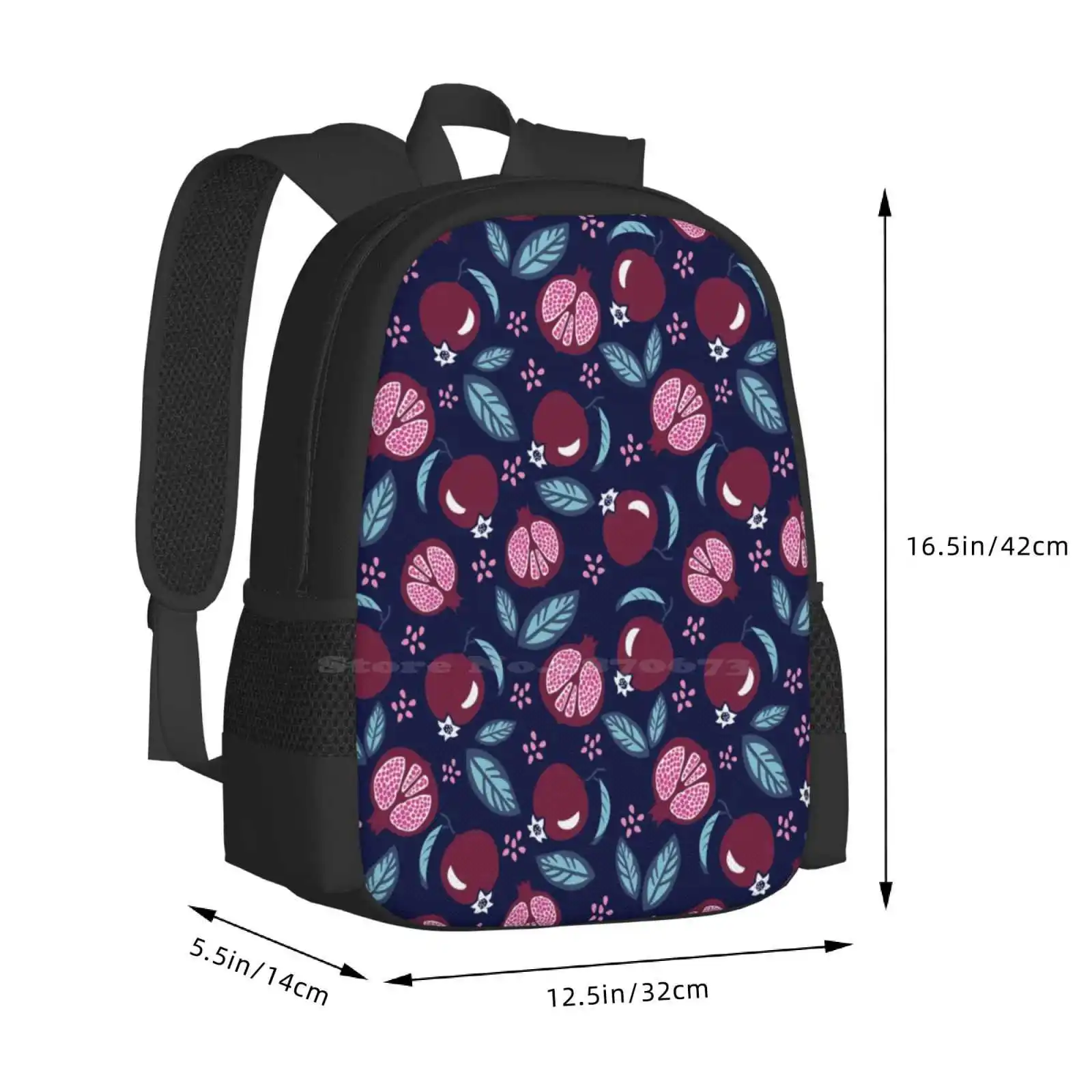 Rodi-Greek Pomegranate Hot Sale Backpack Fashion Bags Pomegranate Rodi Greece Fruit