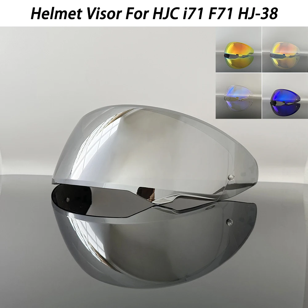 

Motorcycle Helmet Visor Fit for HJC i71 F71 Replace Anti-UV Anti-Scratch WindShield Helmet Accessories Lens