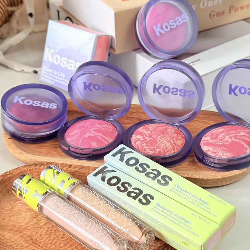 Kosas Liquid Concealer Base Cream Waterproof Blush Oil-control Liquid Covering Black Circle Blemishes Acne Marks Spots Corrector