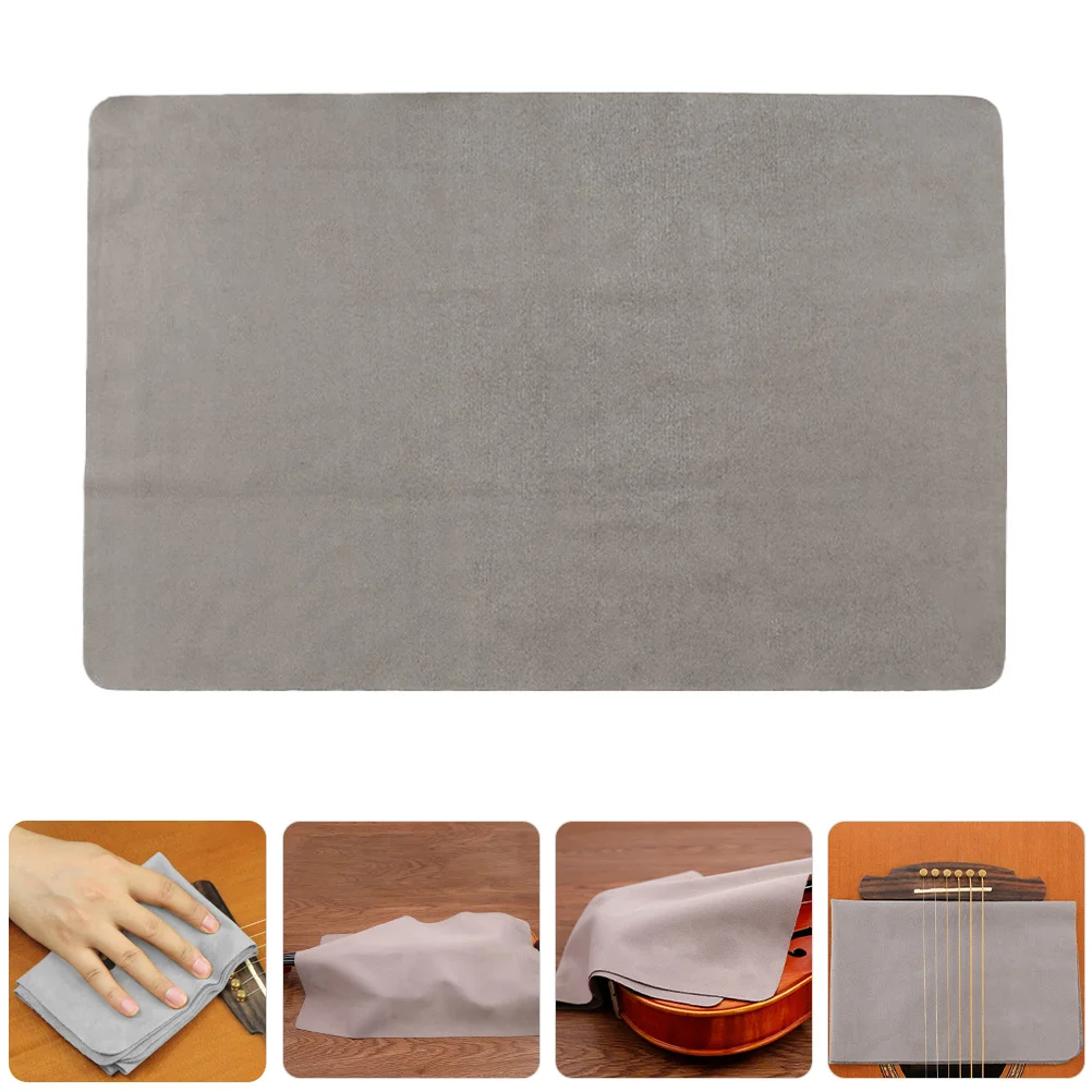 

Suede Cleaning Cloth 30Cm X 30Cm Wrinkle Resistant For Violin Piano Guitar Flute Clarinet Trumpet Sax Horn Instrument