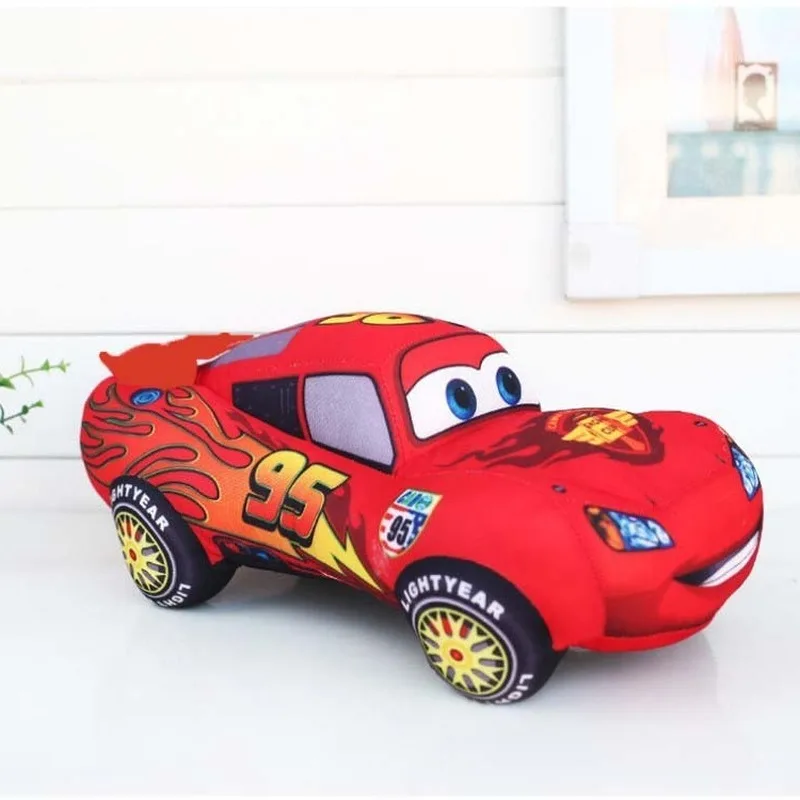 

Disney Cars Lightning Mcqueen 17/35cm Plush Toy Cute Cartoon Plush Doll Room Decoration For Boys And Girls Christmas Gift