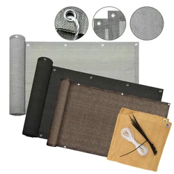 1Pc Anti-UV Sunshade Net Balcony Privacy Fence Garden Succulent Plant Shade Mesh Swimming Pool Effective Shading Cover 4 Colors