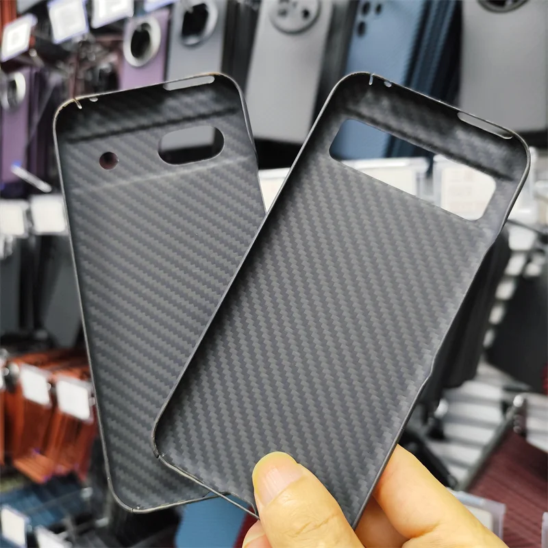 Carbon Fiber Case for Google Pixel 8A Case Aramid Fiber Phone Cover Shockproof Protective Cover for Google Pixel 8a Phone Case
