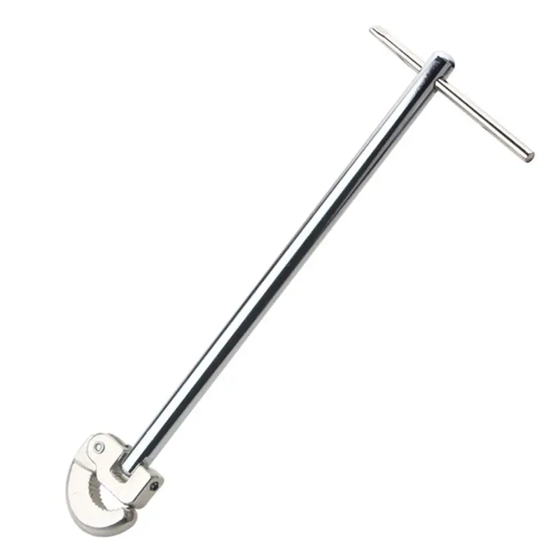 A93E-11Inch Adjustable Faucet Wrench 3/8 To 1-1/4 Inch Jaw Capacity Sink Faucet Wrench For Fixing Back And Union Nuts Sink