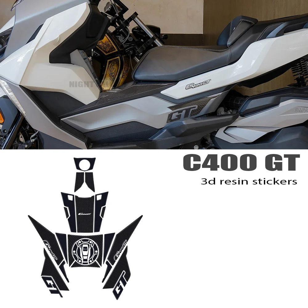 

Motorcycle 3D Sticker Protection Set For C 400 GT C400 GT compatible C400GT c400gt 2021-2025