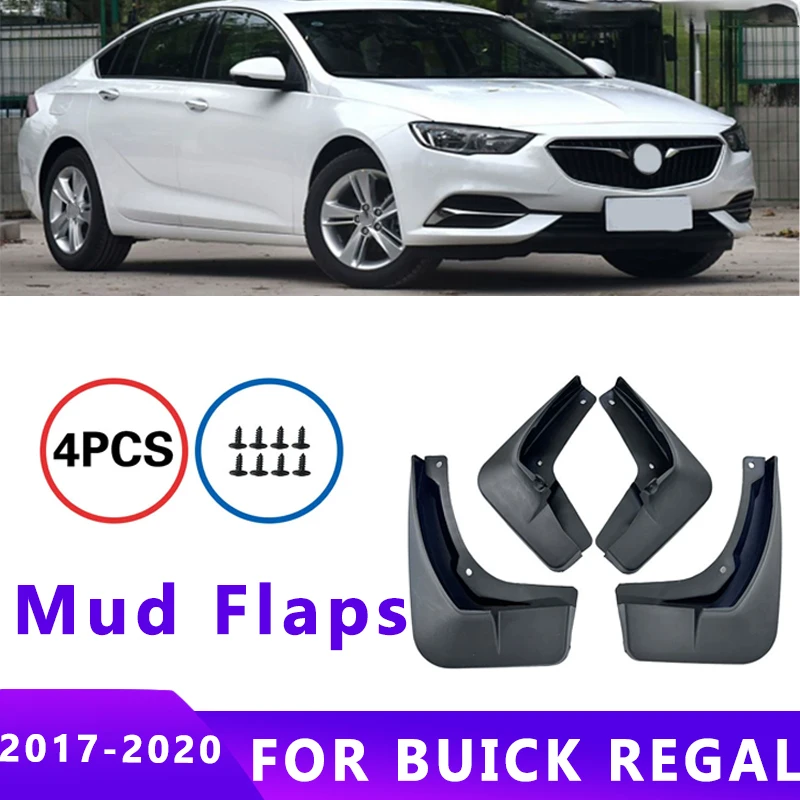 

Mud Flaps Fit for BUICK REGAL 2017-2020 Mudguards Tire Fenders Splash Proof Accessories Wheel Guards 4ps