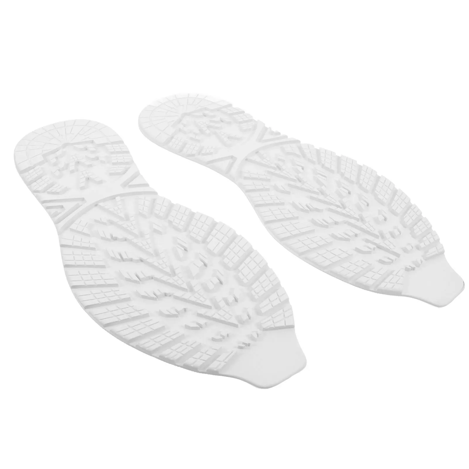 

1Pair Shoe Sole Repair Material Universal Fit Rubber Anti-Slip for All Sneaker Sizes Trimmable Sole Protector Extended Life Heel