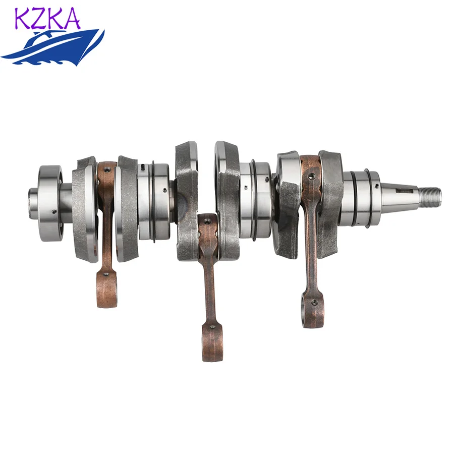 6H3-11400 Crankshaft Assy For Yamaha 2T 50HP 60HP 70HP Boat Motor 6K5 Model Parsun Hidea Powertec 60HP 69D-W1140-01 Accessories