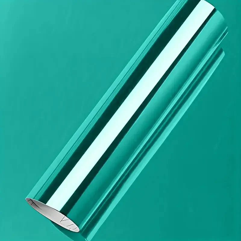 Premium Gloss Teal Chrome Mirror Vinyl Wrap Roll Selbstklebende Folie Aufkleber DIY Automotive Car Wrapping Folie