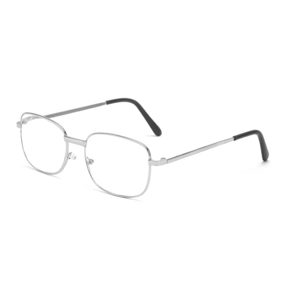 

Spectacle Lens Power +100 To +400 Presbyopia Glasses Vision Care Lightweight Farsightedness Reading Glasses Gold Silver Square