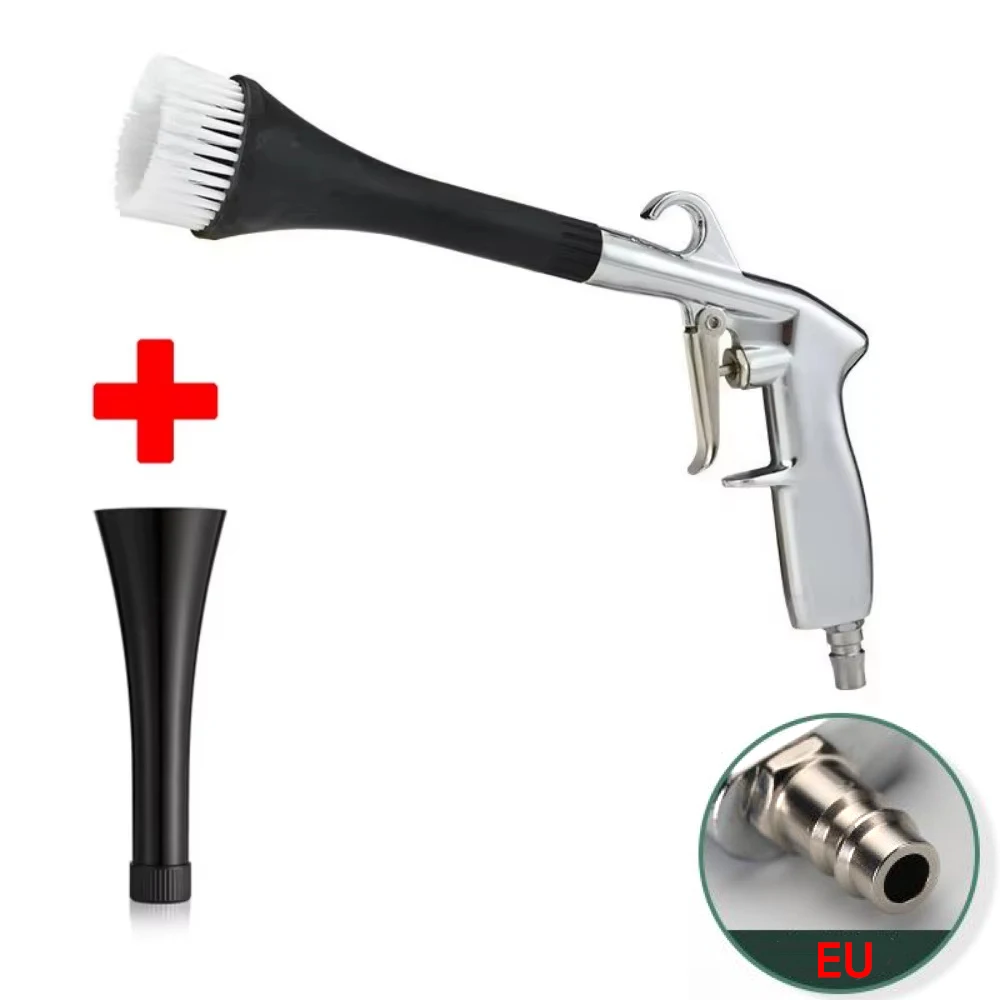 High Pressure Pneumatic Tornado Cleaning Gun Portable Air Compressor Dust Blower Auto Interior Detailing Maintenance Tool view 6
