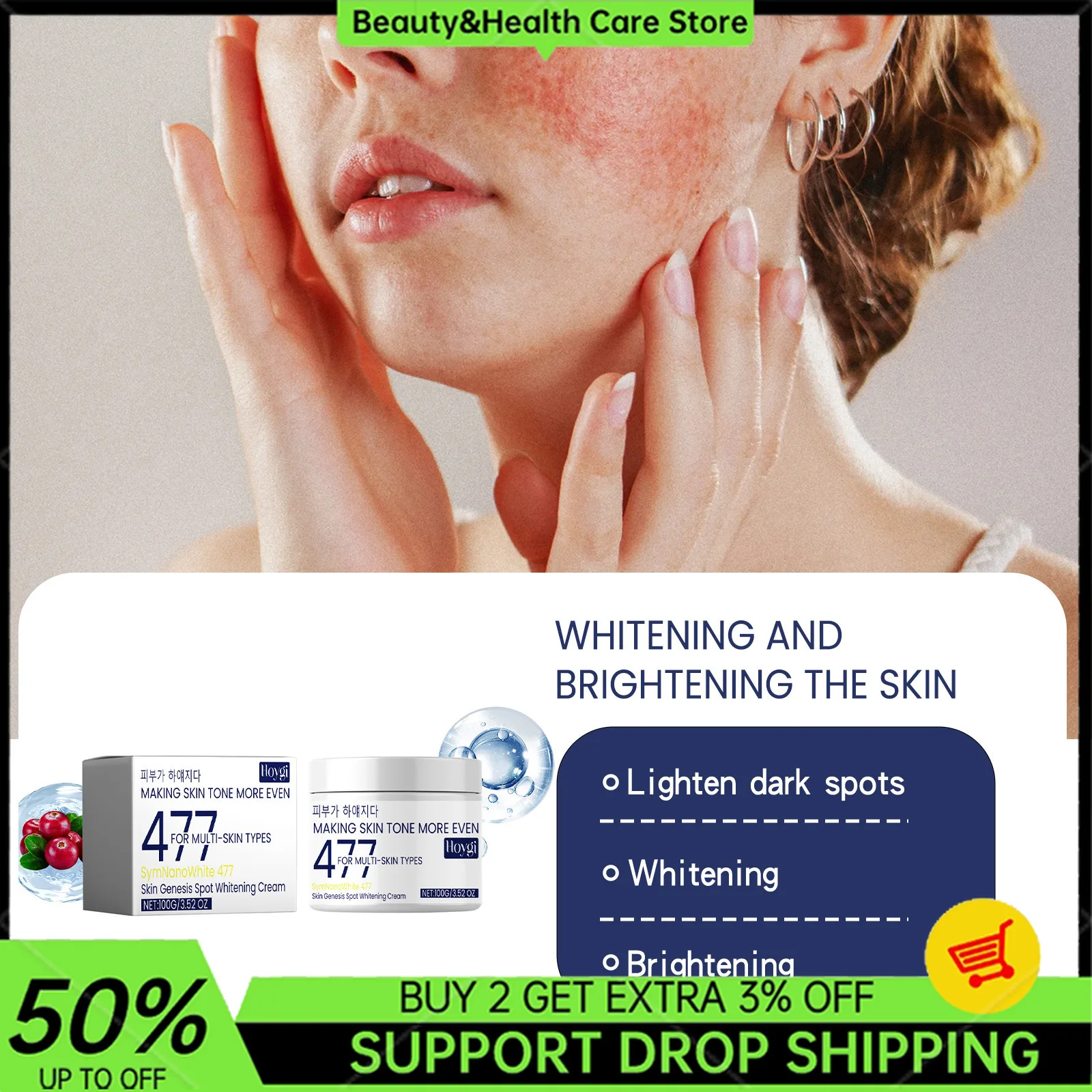 

Pore Shrinking Cream Wrinkle Removal Facial Serum Rejuvenation Lift Firming Anti-aging Whitening Invisible Pore Beauty Skin Care