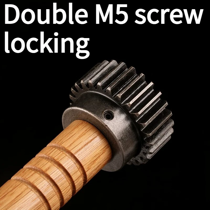 40CM Large Gear Metal Bearing Steel Hammer Vehicle Mounted Multi-purpose Self-defense Tactical Hammer Outdoor EDC Tool