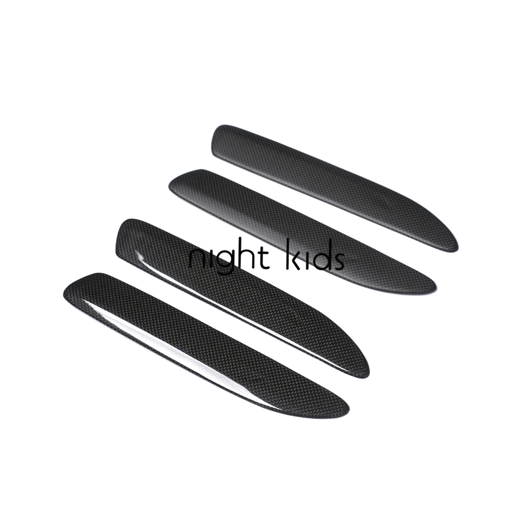 

Наклейка на ручку из углеродного волокна Night Kids для модификации Porsche 911 2019-2025 гг., аксессуары из углеродного волокна 992 911