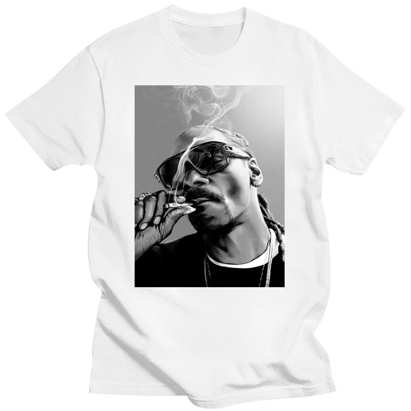 

Новинка, мужская женская футболка Snoop Dog Smoke, американский размер, размеры S, M, L, Xl, 2Xl, Xxxl, Zm1, Повседневная футболка для взрослых