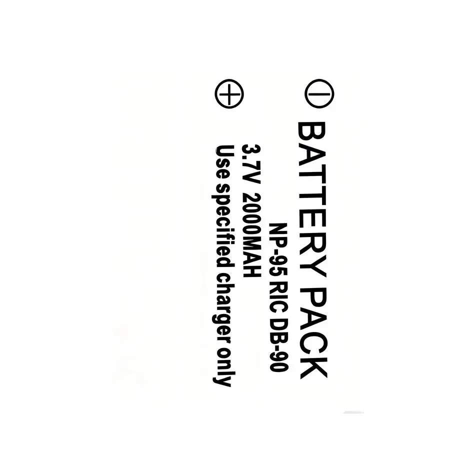 Brand New Batteries NP-95 For Fujifilm FinePix F30 F31fd Real 3D W1 X-S1 X100 X100s for RICOH GXR