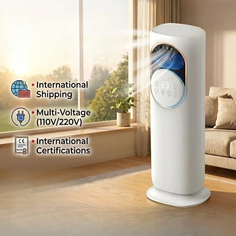 Upgrade mobile air conditioner, household dual-purpose cooling and heating machine