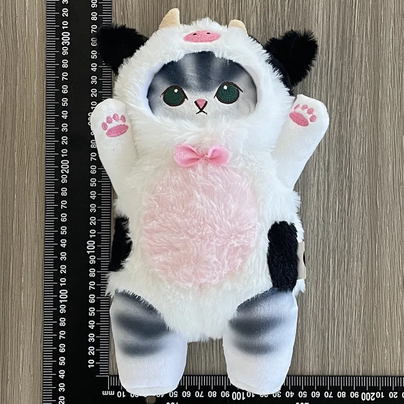 Poupée en peluche chat requin, dessin animé Kawaii, poupée en peluche douce, coussin, décoration d'oreiller pour enfants, cadeau d'anniversaire et de noël