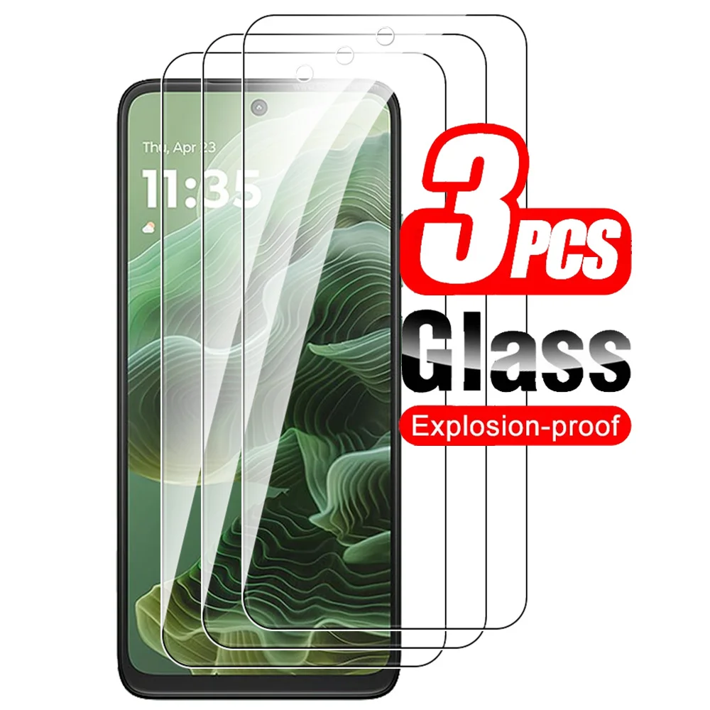 3Pcs For Motorola G54 Screen Protector Protective Glass For Moto G24 Power G04 G04S G34 G84 G64 G35 G55 G75 G14 Tempered Glass ﻿