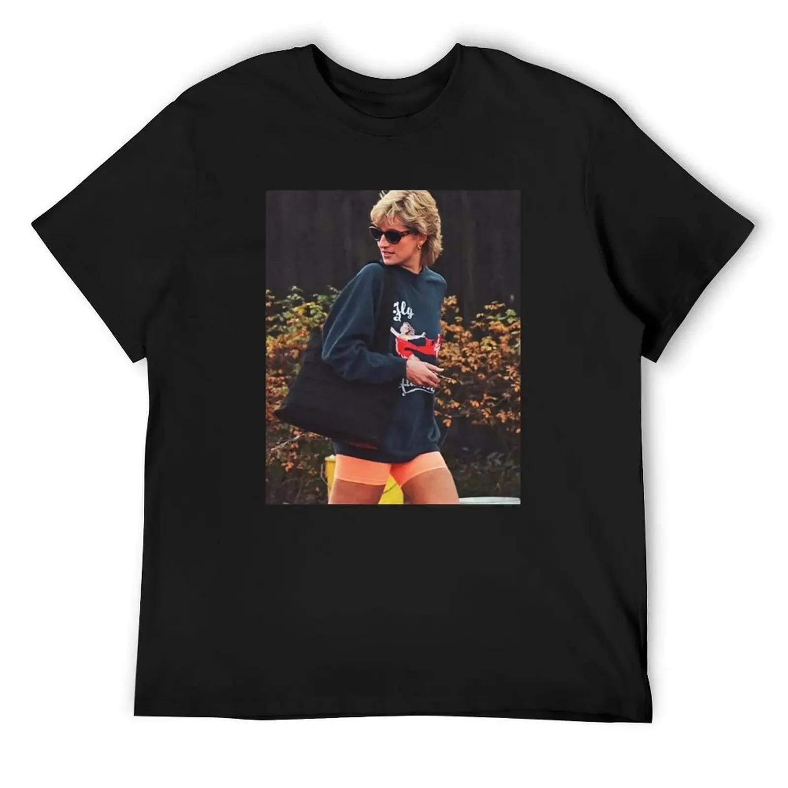 

Princess Diana Street Style T-Shirt summer 2025 shirts graphic tee luxury t-shirt customizeds big and tall t shirts for men