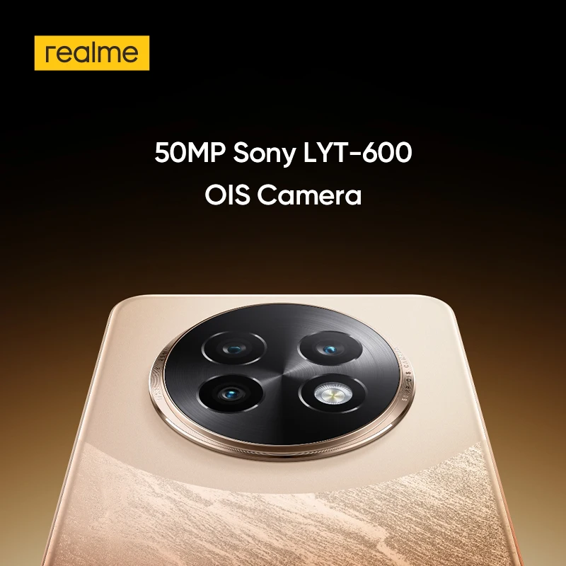 Realme 13 Plus 5G 스마트폰, Dimensity 7300 에너지 칩셋, 80W 충전, 5000mAh 배터리, 50MP Sony OIS 카메라 NFC, World Premiere